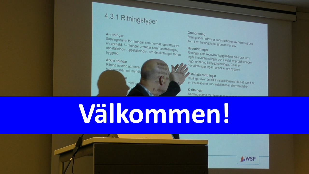 Välkommen till kurs i byggteknik